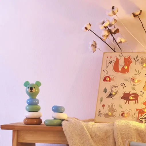 Puzzle de madera Animales del bosque - Vilac