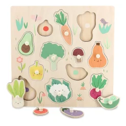 Puzzle de madera Verduras del huerto - Vilac