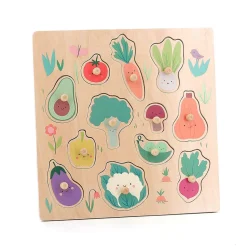 Puzzle de madera Verduras del huerto - Vilac