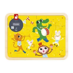 Puzzle de madera Viva la fiesta 24 piezas - Janod