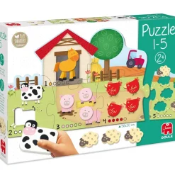 Puzzle de números del 1 al 5 - Goula