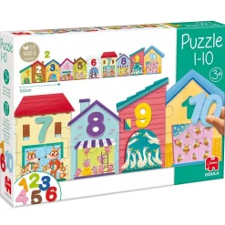 Puzzle de números del 1 al 10 - Goula