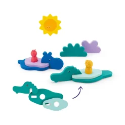Puzzle del baño - En la jungla - Quut
