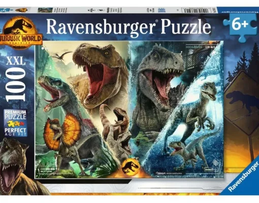 Puzzle Dino Jurassic World 3 100 piezas - Ravensburger