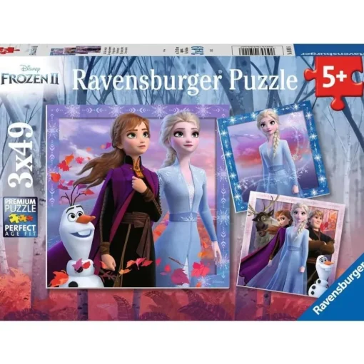 Puzzle Disney Frozen 2 3x49 pcs - Ravensburger
