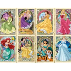 Puzzle Disney Princesses Art 1000 pzs - Ravensburger