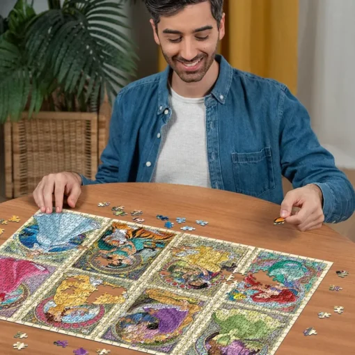 Puzzle Disney Princesses Art 1000 pzs - Ravensburger