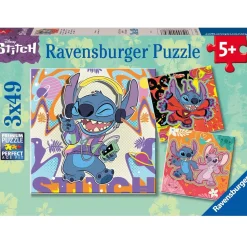 Puzzle Disney Stitch 3x49 pcs - Ravensburger