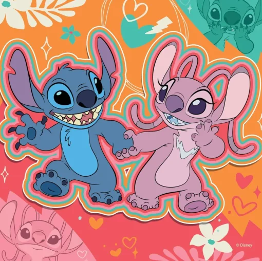Puzzle Disney Stitch 3x49 pcs - Ravensburger
