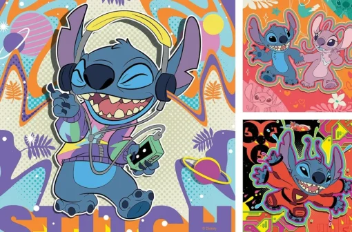 Puzzle Disney Stitch 3x49 pcs - Ravensburger