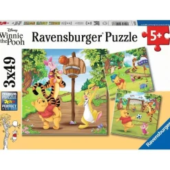 Puzzle Disney Winnie The Pooh 3x49 pcs - Ravensburger