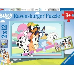 Puzzle Divirtiéndose con Bluey 2x12p - Ravensburger