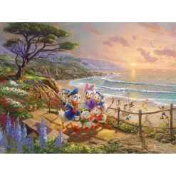 Puzzle Donald y Daisy 1000 pzs - Schmidt Spiele