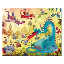 Puzzle Dragones 54 piezas - Janod