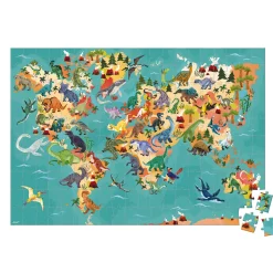 Puzzle educativo de 200 piezas Dinosaurios - Janod