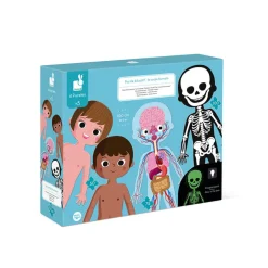 Puzzle educativo El cuerpo humano - Janod