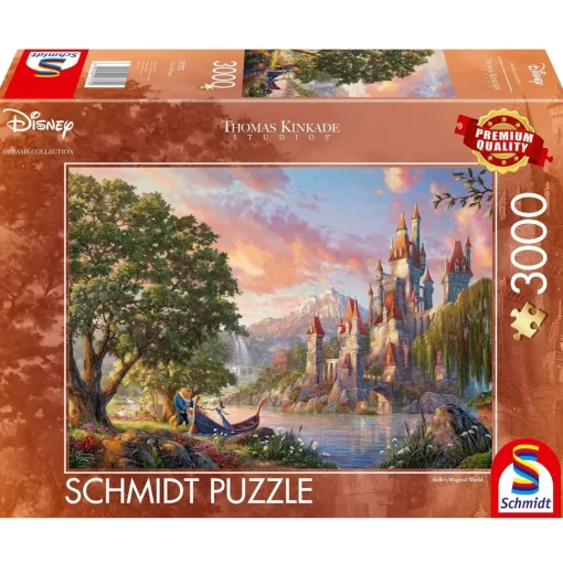 Puzzle El mundo mágico de Bella 3000 piezas - Schmidt Spiele
