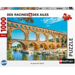 Puzzle El puente del Gard 1000 piezas - Nathan