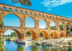 Puzzle El puente del Gard 1000 piezas - Nathan