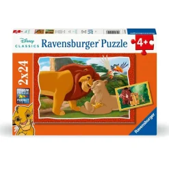 Puzzle El Rey León Disney 2x24pcs - Ravensburger
