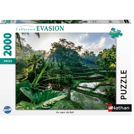 Puzzle En el corazón de Bali 2000 piezas - Nathan