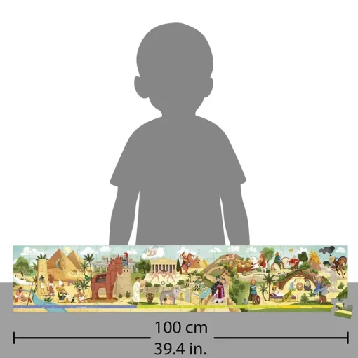 Puzzle Friso Mitología y Antigüedad 100 piezas - Janod