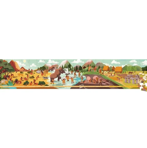 Puzzle Friso Prehistoria 100 piezas - Janod