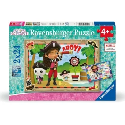 Puzzle Gabby's Dollhouse 2x24pcs - Ravensburger