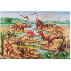 Puzzle gigante de dinosaurios - Melissa & Doug