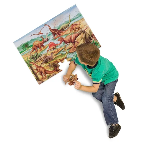 Puzzle gigante de dinosaurios - Melissa & Doug