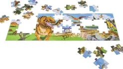 Puzzle gigante de la tierra de los dinosaurios - Melissa & Doug