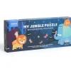 Puzzle gigante de suelo de selva - Mideer
