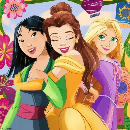 Puzzle Girl Power Disney 3x49 pcs - Ravensburger