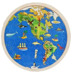 Puzzle globo terrestre - Goki