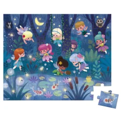 Puzzle Hadas y Nenúfares 36 piezas - Janod