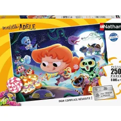 Puzzle Halloween con Mortelle Adèle 250 piezas - Nathan