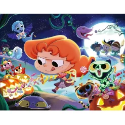 Puzzle Halloween con Mortelle Adèle 250 piezas - Nathan