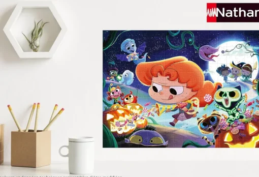 Puzzle Halloween con Mortelle Adèle 250 piezas - Nathan