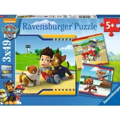Puzzle Héroes de la Paw Patrol 3x49 pcs - Ravensburger