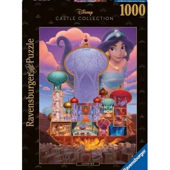 Puzzle Jasmine Disney Castles 1000 piezas - Ravensburger