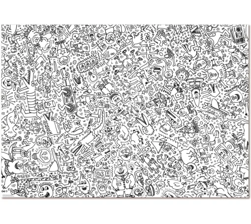 Puzzle Keith Haring 1000 piezas - Vilac