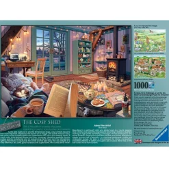 Puzzle La acogedora cabaña 1000 piezas - Ravensburger