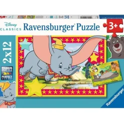 Puzzle La aventura de Disney 2x12p - Ravensburger