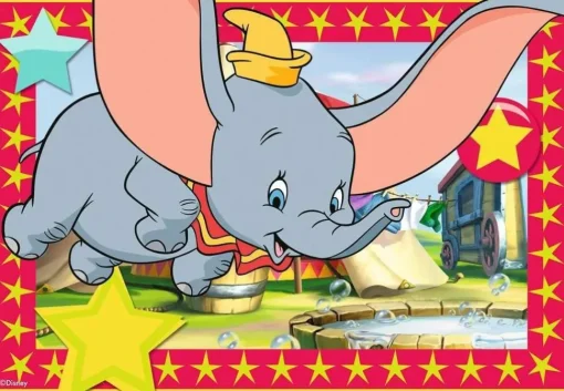 Puzzle La aventura de Disney 2x12p - Ravensburger