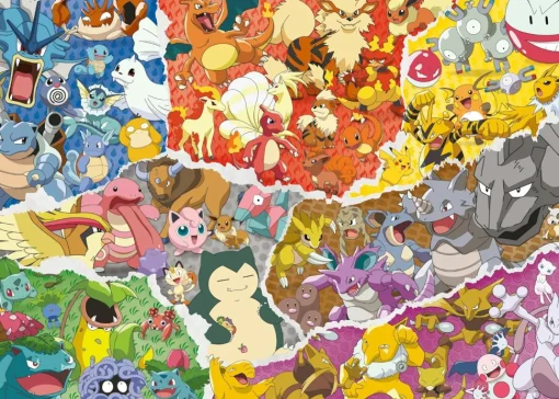 Puzzle La aventura Pokémon 1000 pzs - Ravensburger