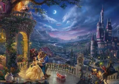 Puzzle La Bella y la Bestia luz de la luna 1000 piezas - Schmidt Spiele