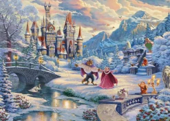Puzzle La bella y la bestia en invierno 1000 piezas - Schmidt Spiele