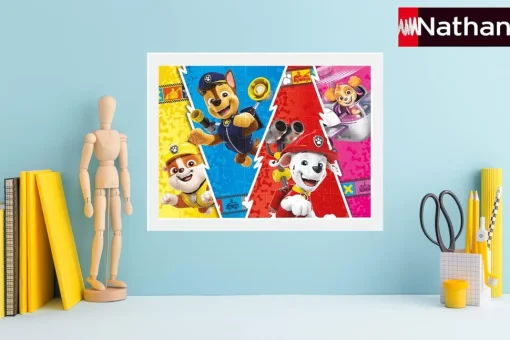 Puzzle La colorida Paw Patrol 60 piezas - Nathan
