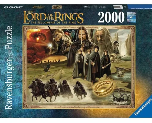 Puzzle La Comunidad del Anillo 2000 piezas - Ravensburger