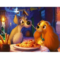 Puzzle La dama y el vagabundo 1000 piezas - Ravensburger